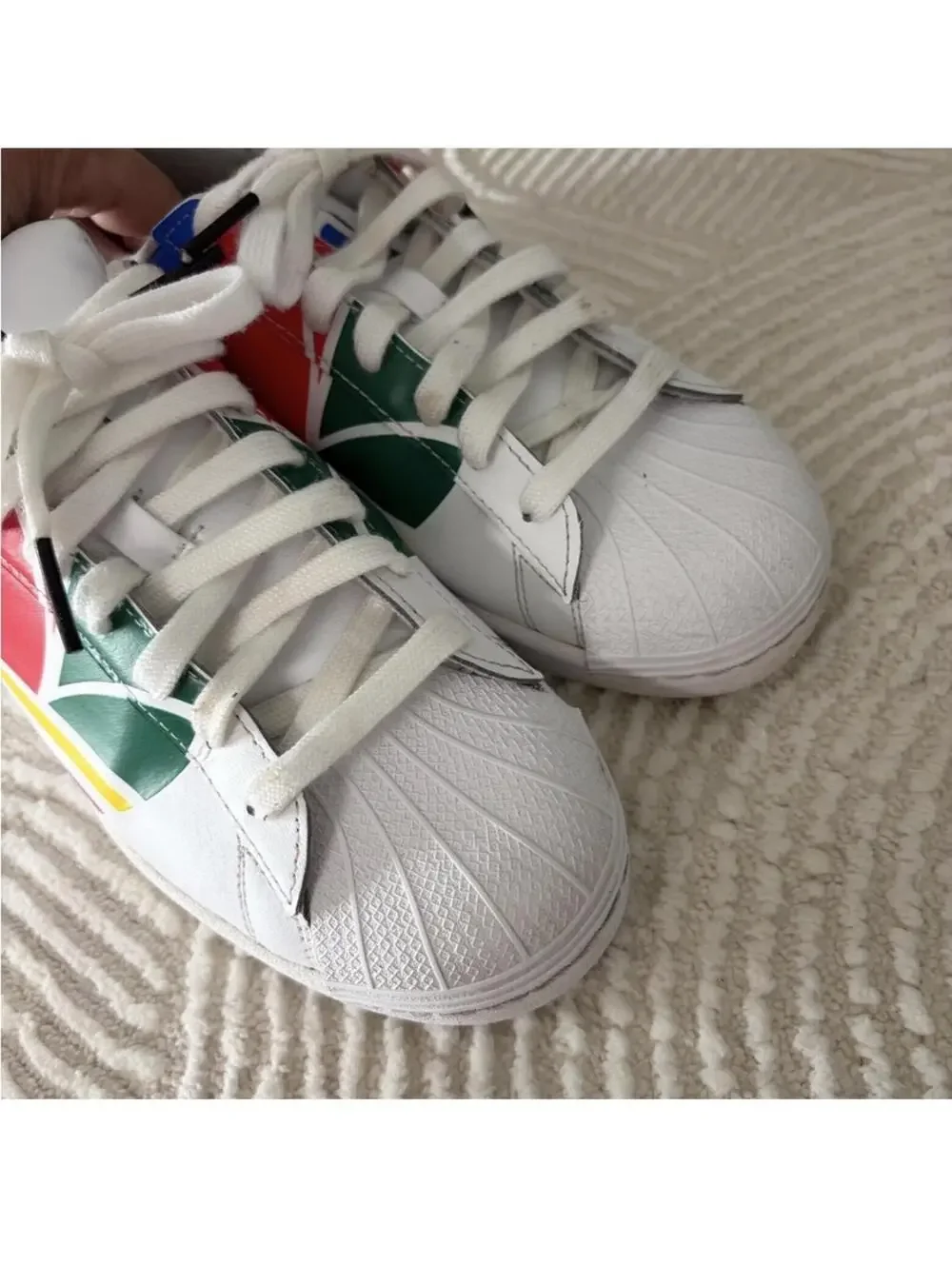 Adidas Shell Toe shoes